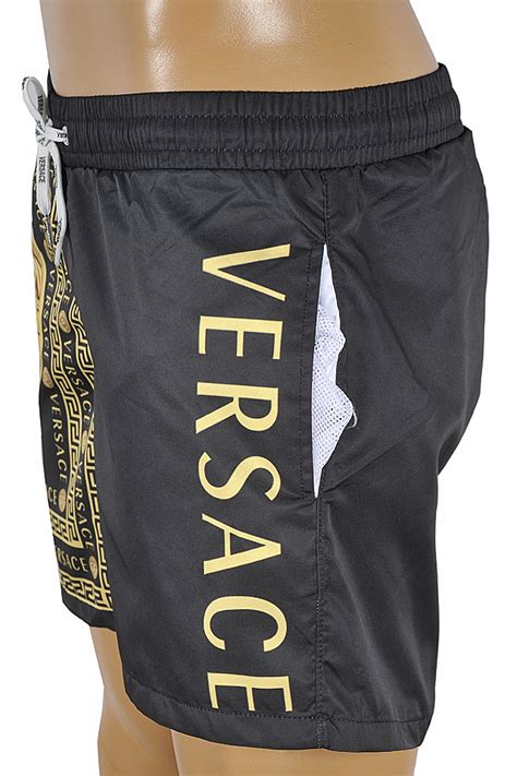 mens versace shorts set|Versace trousers men.